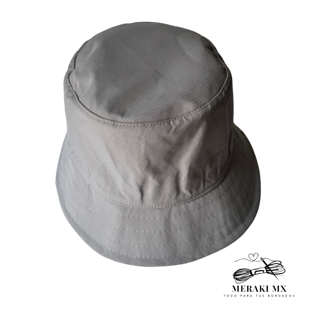 Bucket Hat Gris Claro