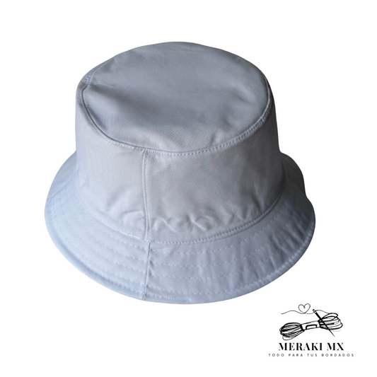 Bucket Hat Blanco