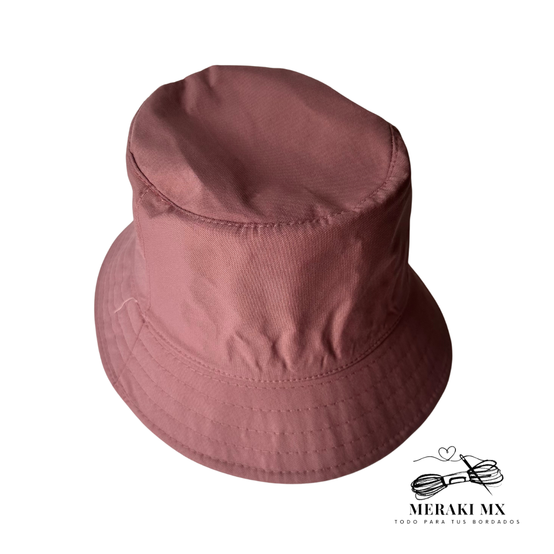 Bucket Hat Rosa Palo