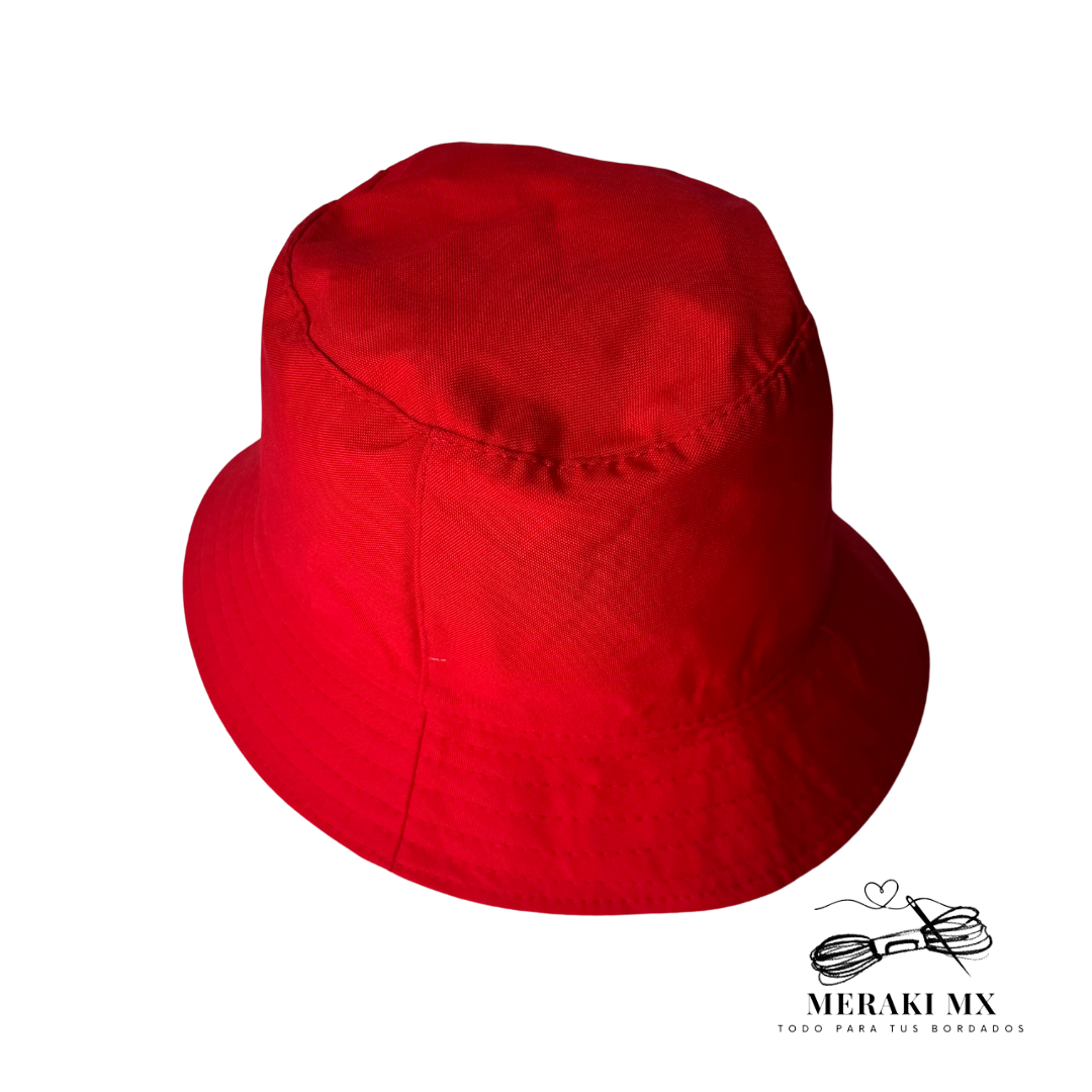 Bucket Hat Rojo