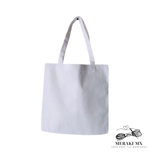 Tote bag loneta blanca